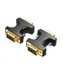 Vention Adaptador VGA Macho a VGA Macho - Color Negro