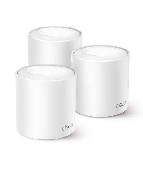 TP-Link Deco X10 Sistema WiFi Mesh AI de 3 Unidades WiFi 6 AX1500 Dual Band - Velocidad hasta 1500Mbps - 2 Puertos RJ-45