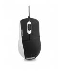Urban Factory Tacto Suave Raton con Cable USB - 800dpi - Uso Ambidiestro - Color Negro