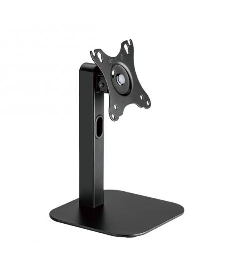 Aisens Soporte de Mesa ECO para Monitor 10"-24" - Giratorio e Inclinable - Peso Max. 2,5kg - Vesa 100x100mm - Color Negro