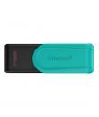 Kingston DataTraveler Exodia Memoria USB 128GB - USB 3.2 Gen 1 - Tapa Giratoria - Color Turquesa