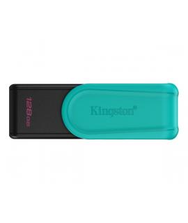 Kingston DataTraveler Exodia Memoria USB 128GB - USB 3.2 Gen 1 - Tapa Giratoria - Color Turquesa