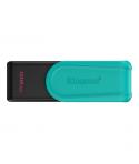 Kingston DataTraveler Exodia Memoria USB 128GB - USB 3.2 Gen 1 - Tapa Giratoria - Color Turquesa