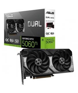 Asus GeForce RTX 5060 Ti Dual OC Tarjeta Grafica 8GB GDDR7 Reflex 2 RTX AI DLSS4
