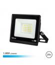 Elbat Foco LED Serie Super Slim 20W - 1800 Lumenes - 6500K Luz Fria - IP65 Para Uso en Exterior