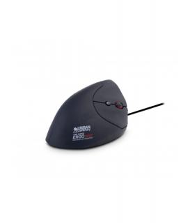 Urban Factory Ergo Next Raton Vertical Ergonomico con Cable - 1200-3600dpi - 6 Botones - Uso Diestro - Color Negro