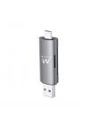 Ewent EW1075 Lector de Tarjetas Compacto USB 3.2 Gen1 (USB 3.0) con Conector USB C y USB A