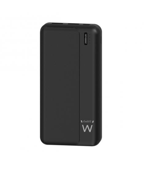 Ewent EW1163 Powerbank 20000mAH 22.5W PD - USB-A, USB-C - Color Negro