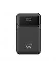 Ewent EW1164 Powerbank 20000mAH 65W PD - USB-A, USB-C - Pantalla LED - Color Negro