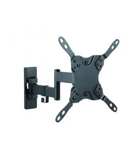 Ewent EW1522 Soporte Pared para TV - 3 Puntos de Articulacion - Soporta hasta 42" - 20 Kg - Color Negro
