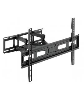 Ewent Soporte de Pared para TV de 37" hasta 80"- Movimiento Completo - 3 pivotes - VESA Maximo 600x400 - Color Negro