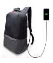 Ewent EW2529 Mochila para Portatil hasta 17" - Puerto de Carga USB - a Prueba de Agua - Color Negro