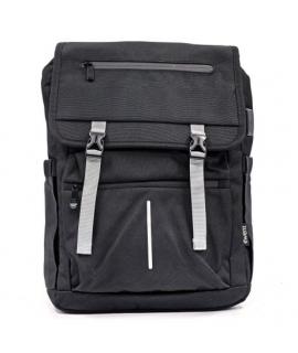 Ewent EW2537 Vintage Mochila para Portatil hasta 16,1" - Imprermeable - Correa para Trolley - Espalda y Hombros Transpirables - 