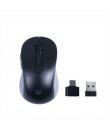 Ewent EW3204 Raton Inalambrico USB 1600dpi - 6 Botones - Receptor USB-A y USB-C - Uso Ambidiestro - Color Negro/Gris