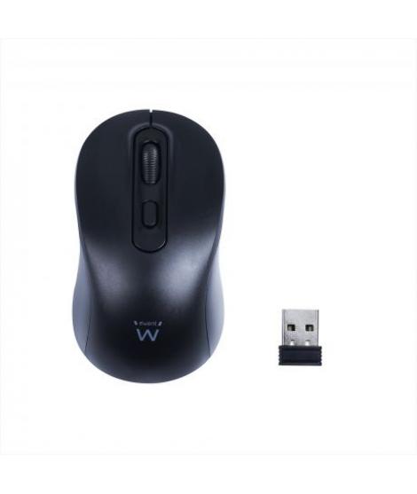 Ewent EW3218 Raton Inalambrico USB 1600dpi - 4 Botones - Uso Ambidiestro - Color Negro