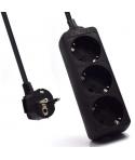 Ewent Regleta de Energia 3 Enchufes - 16A Enchufe Schuko - Color Negro