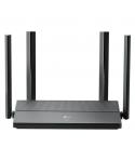 TP-Link EX141 Router Inalambrico AX1500 WiFi 6 Dual Band - 4 Puertos RJ-45 - MU-MIMO - WPA3 - 4 Antenas Exteriores - Color Negro