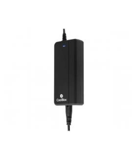 CoolBox Cargador de Portatil Automatico Universal 90W - Puerto USB 2.1A para Smartphones y Tablets - 14 Conectores Diferentes - 