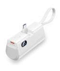 Vention PowerBank 4800mAh - USB-C - Carga Rapida 22.5W - Conector Plegable - Color Blanco