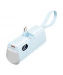 Vention PowerBank 4800mAh - Lightning - Carga Rapida 22.5W - Conector Plegable - Color Azul