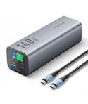 Vention Bateria Powerbank 27000mAh 140W USB (USB-C+C+A+A) - Pantalla LED - Color Gris