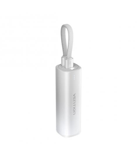 Vention PowerBank 5000mAh - USB-C, Lightning - Carga Rapida 20W - Color Gris