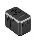 Vention Cargador de Viaje Universal GaN - 2xUSB-C, 2xUSB-A - 65W - Color Negro