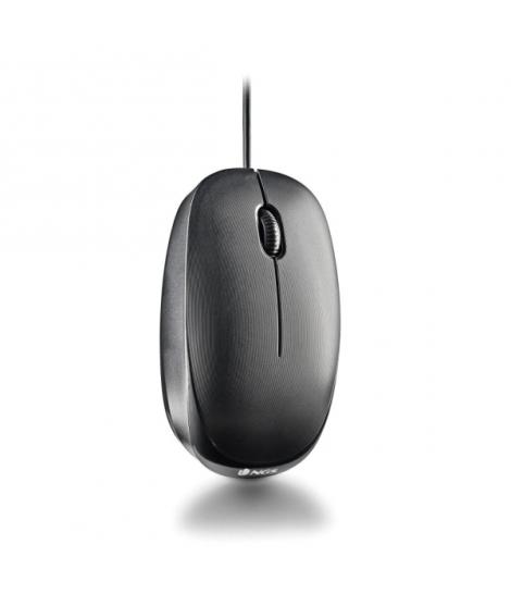 NGS Flame Raton USB-C 1000dpi - 2 Botones - Uso Ambidiestro - Color Negro
