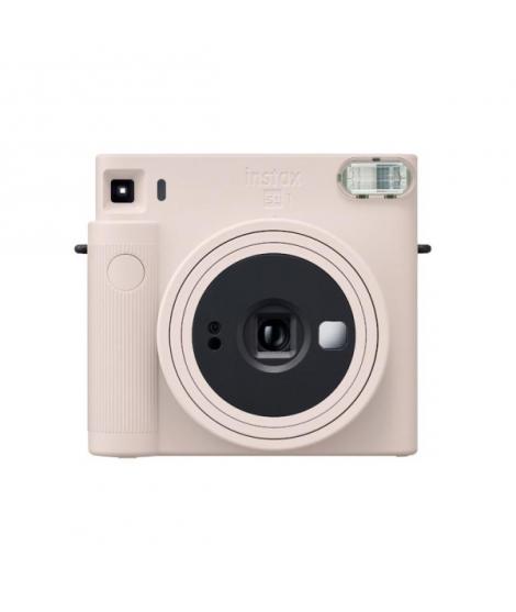 Fujifilm Instax Square SQ1 Camara Instantanea - Tamaño de Imagen 62×62mm - Exposicion Automatica - Color Blanco Tiza