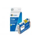 G&G Epson T1304 Amarillo Cartucho de Tinta Generico - Reemplaza C13T13044010