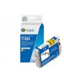 G&G Epson T1304 Amarillo Cartucho de Tinta Generico - Reemplaza C13T13044010