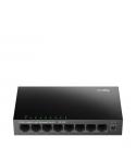 Cudy Switch Gigabit de 8 Puertos - Facil Administracion - Velocidad hasta 1000Mbps - Plug and Play - Carcasa de Metal - Ahorro d