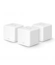 Mercusys H60X Sistema Wi-Fi 6 Mesh AX1500 Doble Banda - 3 Unidades Halo - Cobertura hasta 550 m² - Color Blanco