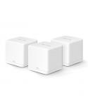 Mercusys H60X Sistema Wi-Fi 6 Mesh AX1500 Doble Banda - 3 Unidades Halo - Cobertura hasta 550 m² - Color Blanco