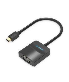 Vention Adaptador Mini Displayport Macho a VGA - 0.15m - Color Negro