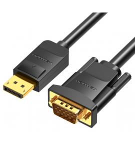 Vention Cable DisplayPort Macho a VGA Macho - 3m - Color Negro