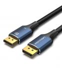 Vention Cable DisplayPort Macho a DisplayPort Macho 1.4 8K - 3m - Trenzado - Color Azul