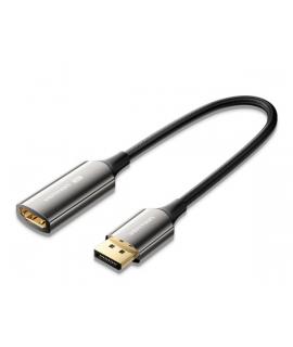 Vention Adaptador Displayport 1.4 8K Macho a HDMI 2.1 8K Hembra - 0.25m - Trenzado - Color Negro