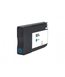 HP 937e XL Cyan Cartucho de Tinta Generico - Reemplaza 4S6W6NE/4S6W2NE