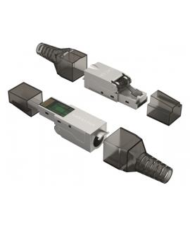 Vention Conector para Cable de Red RJ45 Cat.6 FTP - Sin Herramientas - Color Gris