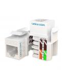 Vention Conector para Cable de Red RJ45 Cat.6 UTP - Color Blanco