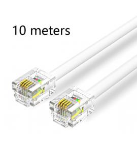 Vention Cable de Telefono RJ11 - 10m - Color Blanco