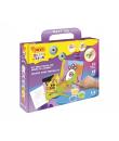 Jovi Play & Fun Kit Pinta con Arena Monsters con 8 Botes de Arena + 1 Punzon + 3 Laminas con Diseños de Monstruos - Colores Surt