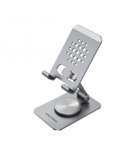 Vention Soporte para Smartphone/Tablet - 360º - Color Plata