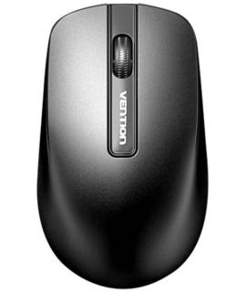 Vention KTBB0 Raton Inalambrico USB 2.4GHz 1200dpi - 3 Botones - Uso Ambidiestro - Color Negro