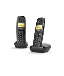 Gigaset A270 Duo Telefono Inalambrico Dect + 1 Supletorio - Identificador de Llamadas - Manos Libres - Control de Volumen - Colo