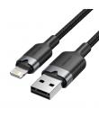 Vention Cable USB-A a Lightning 2.4A - 1m - Trenzado - Color Negro