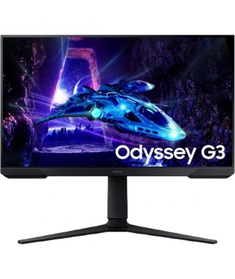 Samsung Odyssey G3 Monitor Gaming 24" FullHD 1080P 100Hz FreeSync - Respuesta 1ms - Ajustable en Altura e Inclinable - Angulo de
