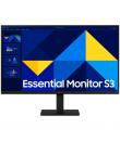 Samsung Essential S3 Monitor 27" LCD IPS FullHD 1080p 100Hz - Respuesta 5ms - Angulo de Vision 178° - HDMI - VESA 100x100mm