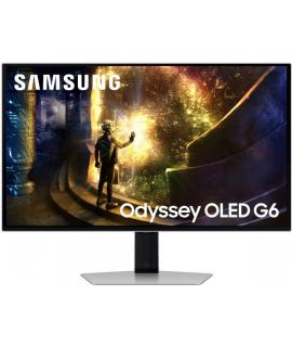 Samsung Odyssey G6 Monitor 27" OLED QHD 240Hz FreeSync y G-SYNC - Respuesta 1ms - Ajustable en Altura e Inclinable - Angulo de V